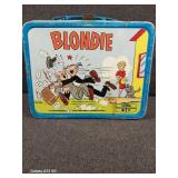 Metal Lunch Box-Blonde Thermos