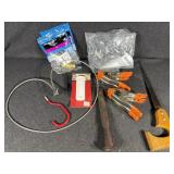 Ball Valve(2), Clamps, Hand Saws