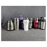 Coffee Cups, Water Bottle