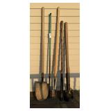 Post Hole Digger, Shovel and Chippers