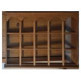 Wooden Wall Shelf for Plates