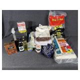 Paper Drop Cloth,, Bag Of Rags,Skunk Scent