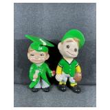 Ceramic Baseball Boy and Graduate