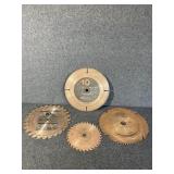 Saw Blades 10"(3), 6 "(1)