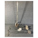 16" Spiral Mixing Attachment, Metal Rods(3)
