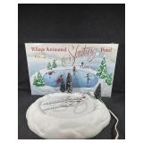 Dept.56 Village Animated Skating Pond