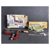 Apple Peeler Corer Slicer and Electric Knife