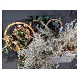 Dried Lavender In A Wood Crate, Wood Decor