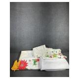 Fabric Table Cloths, Napkins,