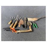 Shears, Hand Cultivators, Brick Trowel