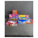Trash Bags, ZipLoc Bags