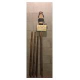 Hat Storage Hooks(3), Golfing Wooden Sign
