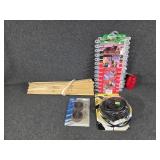 Coaxial Cable, Wooden Shims, Furniture Cups, Oil