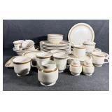 WoodBurry Collection Stoneware Set