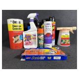 Raid spray, Ant Killer Bait, Ortho Dial ï¿½n Spray