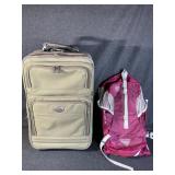 Back Pack, Suite Cases