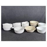 Soup Bowls(6) , Corelle Bowls Mirage (8), C