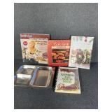 Stainless Divided Tray, Cookbooks
