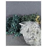 White Wire String Lights, Box of Christmas Lights