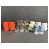 Salt and Pepper Shakers (2) Plastic Cups(4)