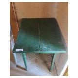 Small Green Wooden Table