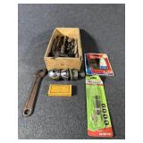 Rivets, 2Inch Ball, Crescent Wrench, Drill Bits