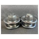(4) Rally Wheel Center Caps