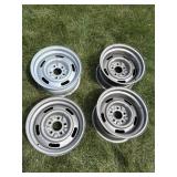 16"X7" Chevrolet Rally Wheels (4)