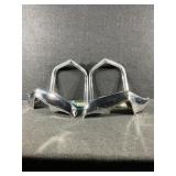 63 Impala Rear Bumper Guards & Cover Moldings