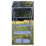 Metal Shelving Unit