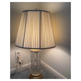Glass Base Table Lamp