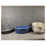 Enamel Roasters, Casserole Skillet Pan, Stock Pot