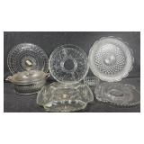 GlassWare Serving Dish & Platters