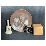 Elvis Presley Plate, Bell & Ornament