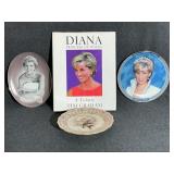 Princess Diana Book, Plates(2), Musical Plate