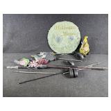 Solar Angel Lights, Welcome Home Outdoor Plaque