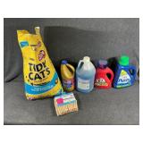 Tidy Cat Litter, Windshield Wash, Laundry Soap