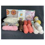 Yarn,Ribbon,Lace,Tracing Paper, Patterns