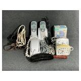 Landline Phones(2), Alarm Clocks, Extension Cords