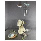 Wind Chimes, Angel Figurines