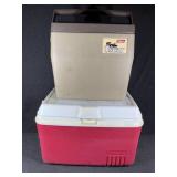 Coleman & Rubbermaid Coolers(2)
