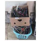 Laundry Basket with Hangers