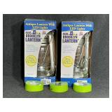 LED Lanterns (2), Puck Lights(3)