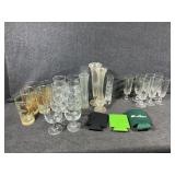 Glass Vases, Glass Tumblers & Stemware