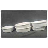 CorningWare Baking Dishes(5) No Lids
