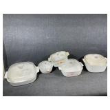Corning Ware Lidded Dishes,