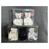 TY Beanies In Clear Cases(5)