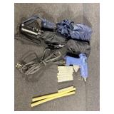 Hot Glue Gun with Glue Sticks, Umbrellas(2)