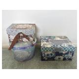 Decorative storage Boxes and Assorted cards