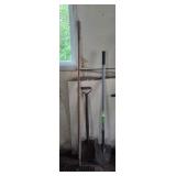 Lawn Rake, Shovels